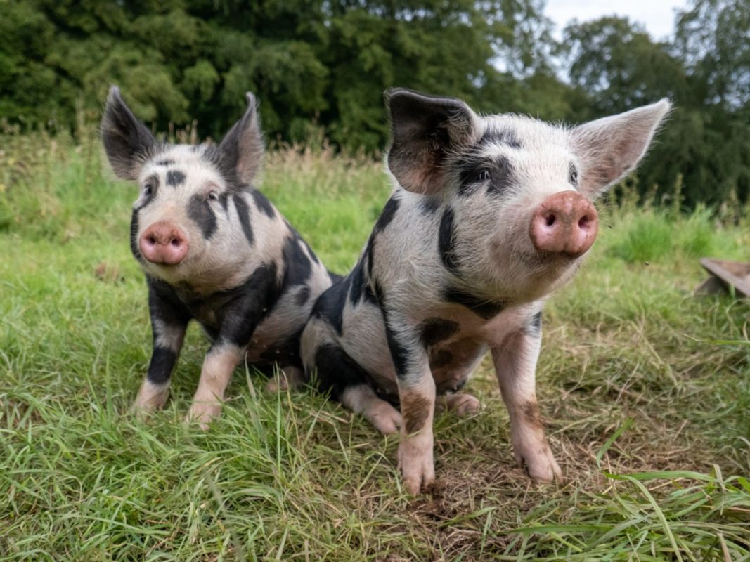 Lợn Bentheim Black Pied