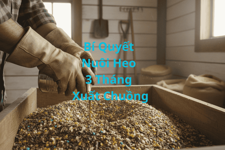 cach phoi tron thuc an giup heo mau lon va rut ngan thoi gian nuoi