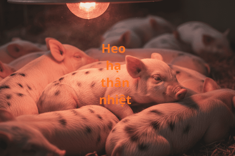 Dấu hiệu heo bị hạ thân nhiệt cần theo dõi